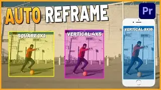 COMO MUDAR o FORMATO de um VÍDEO PARA FEED e STORIES do INSTAGRAM NO ADOBE PREMIERE AUTO REFRAME