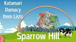Katamari Damacy Reroll Item List Sparrow Hill