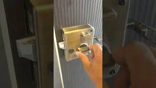 Godrej lock Installation, godrej safety door lock fitting 🚪🔐