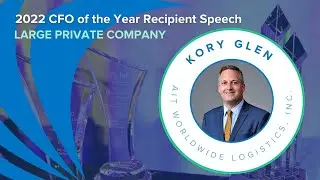 Kory Glen - 11th Annual CFO of the Year&reg; Recipient Acceptance Speech - FEI Chicago