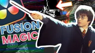 DaVinci Resolve GLITCH EFFECTS using the Fusion WAND NODE!