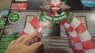 At Home Store 2022 Airblown Inflatables Walkthrough Tour Christmas Decorations Walkthrough