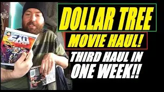 Dollar Tree DVD / Blu Ray Haul! 💥THIRD TIME IN ONE WEEK!💥