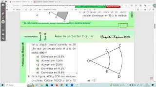 Semana 2 | Clase 1 | Tema 4: &Aacute;rea de un Sector Circular 14102024 | Parte 2