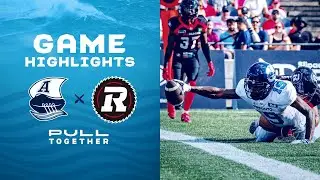 CFL Game Highlights: Toronto Argonauts vs. Ottawa Redblacks &ndash; September 10, 2022