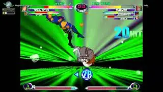 MvC2: NellyDB - Rogue GNS Whiff DHC Thanos Bubble Infinite + Double Assist 100% Combo .:1.19.26:.