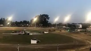 07/02/2021 Ruapuna Speedway Midget Feature Race Crash