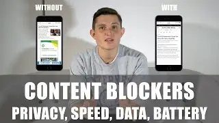 Content Blocker / Adblocker Comparison - How to improve your privacy, speed, data and  battery life?
