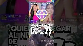 C&oacute;mo llegar al nivel 11 donador en TikTok