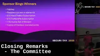 Securi-Tay 2025: Closing Remarks