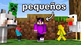 Atrap&eacute; a Youtubers en un Mundo GIGANTE