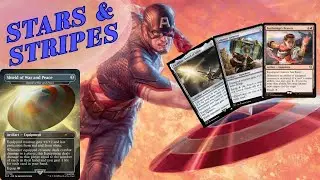 Chaotic Decks #17 - Captain America, First Avenger - MTG Secret Lair Commander Deck