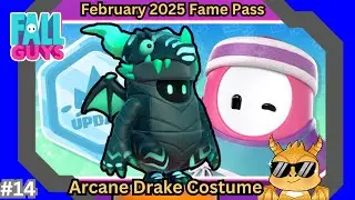[EN/ID 🔴LIVE 05-MAR-2025] Fall Guys 8900+👑 Arcane Drake Costume Showcase