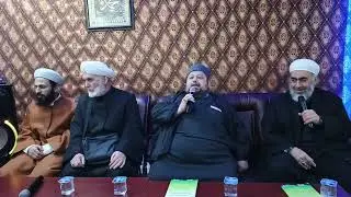 وصلة انشادي بصوت الشيخ احمد كرمان في إحياء ليلة النصف من شعبان بحضور باقة من العلماء