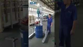 200L Chemical Drum Used Manual Lifting Disperser