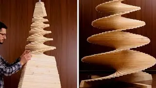 How To Make A PALLET Wood CHRISTMAS Tree #shorts