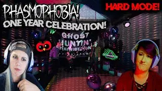1st Year Celebration Exposition! - Phasmophobia HARD MODE