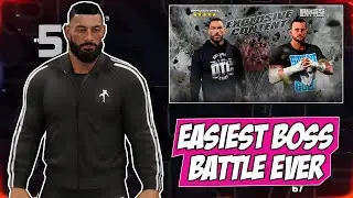 Unlocking Roman Reigns Brawl Attire Plus Full Entrance | WWE 2K25 My Faction