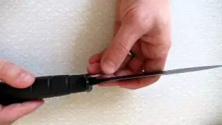 Glock fm78 feldmesser black knife  review  after unboxing.MOV