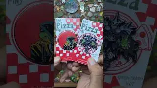 Unboxing TMNT Enamel Pins from Ninja Pizza Pins! 🐢📌