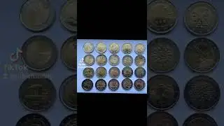 2 euro collection coin europe