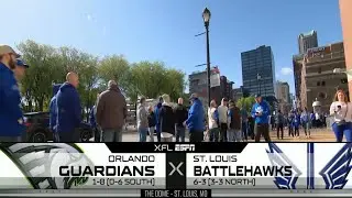 XFL on ESPN intro Orlando at ST. Louis Week 10