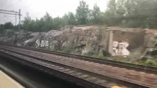Resa med X60B fr&aring;n Jakobsberg till Kallh&auml;ll 