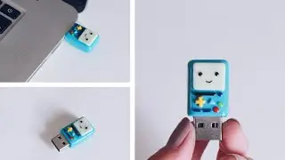 DIY: BMO Polymer Clay Flash Drive Back To School Tutorial