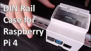 DIN Rail Case for Raspberry Pi 4 Model B Installation Guide #raspberrypi