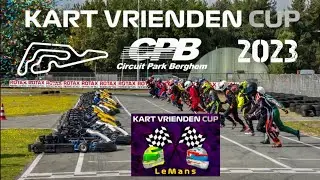 KART VRIENDEN CUP RACE 1 Circuit park berghem (4K)
