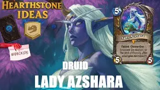 Леди Азшара - Друид &reg;Стандартный игровой процесс Hearthstone