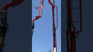 How make Concrete wall with Concrete machine #construction #shorts #viral #cyprus #machine #concrete