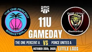 The One Percent A vs Ponce United A | 11U | Little Lads | 25 Octubre 2025