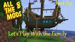 Minecraft All the Mods 8 With the Family Part 125 - Bee Diversity