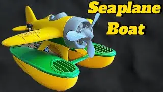 Model Seaplane Floating With Mini Electric Motor | Science Project