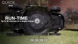 Webb 33cm (13&Prime;) Cordless 20V Lawn Mower with 4Ah Battery & ChargerWEV20LM33