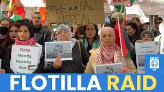 SHOCK in Germany: Mass Rally Over Israeli Attack on Global Sumud Flotilla