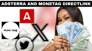 Monetag And  Adsterra Dirctlink Strategy On Twitter(X) || Free  Traffic Source