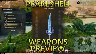 GW2 - Pearlshell Weapons Preview (Wizard's Vault Reward)