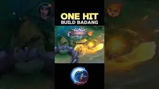 😱 WATCH THIS - BEST BUILD BADANG❓(ONE HIT) ~ MLBB 🔥 #mobilelegends #onehitbuild #badang #shorts