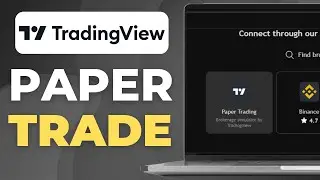 Как торговать на бумаге на TradingView! (Руководство для начинающих)