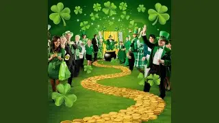 Golden Steps Through Rain and Ancient Roads A St Patricks Day Song of Fortune and Celebration