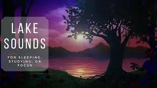 ☀️ Lake Sounds - Peaceful Water Lapping - For Sleeping and Relaxing