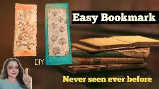 2 Easy Esthetic Paper Bookmarks 💖📚| Simple Diy Paper Bookmark idea| How To Make Paper Bookmark 
