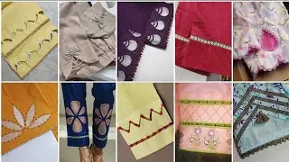 90+Very Stylish Trouser Paincha Designs For Summer 2026/ New Eid Trouser Design/ Trouser Ke Design