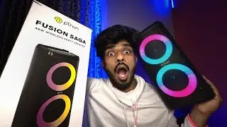 pTron Newly Launched 🔥Fusion Saga 48W Bluetooth Party Speaker ⚡Unboxing & Review in ಕನ್ನಡ