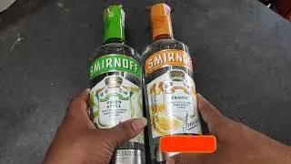 Smirnoff green apple price in yanam #alcohol @YANAM_WHISKY