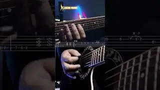 SOLO*KISS FOREVER!!! BEST - TAB solo TUTORIAL lesson #shorts #endoftheroadtour