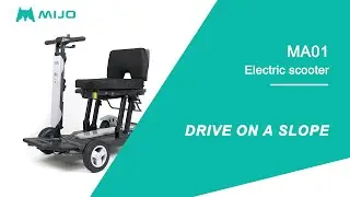MA01 Senior Mobility Scooter | Drive on a slope!#electricscooter