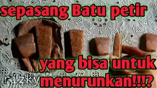 Sepasang batu petir atau untu bledeg